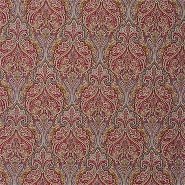 Lee Jofa Fabric 2004091.57 Clive Paisley H Pink &