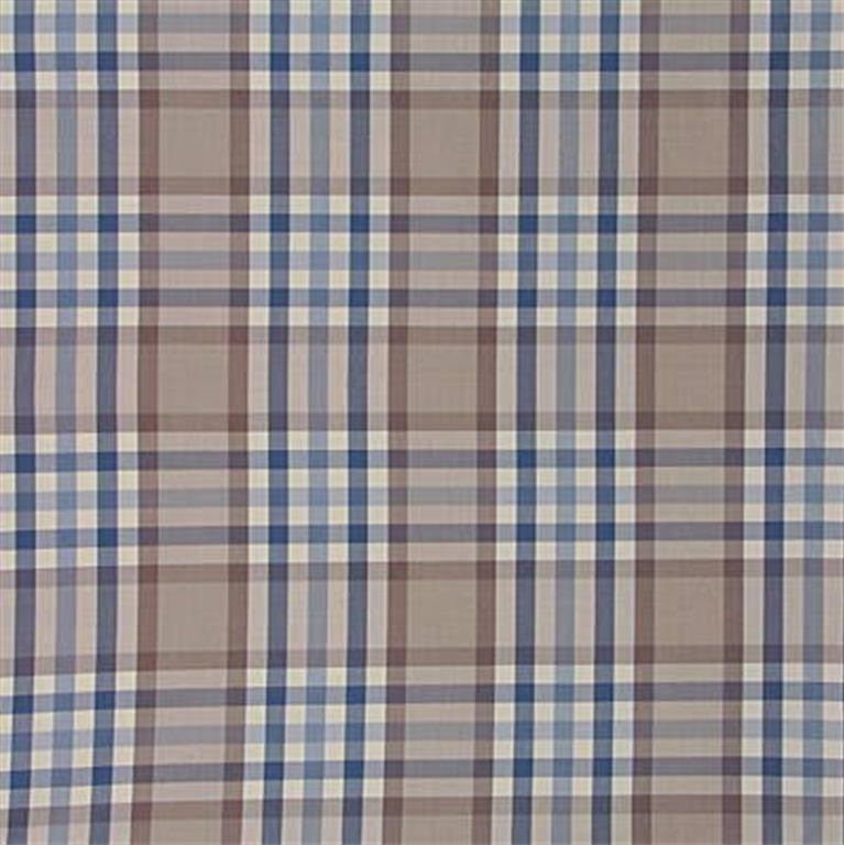 Lee Jofa Fabric 2005106.516 Elysia Plaid Blue/Taupe