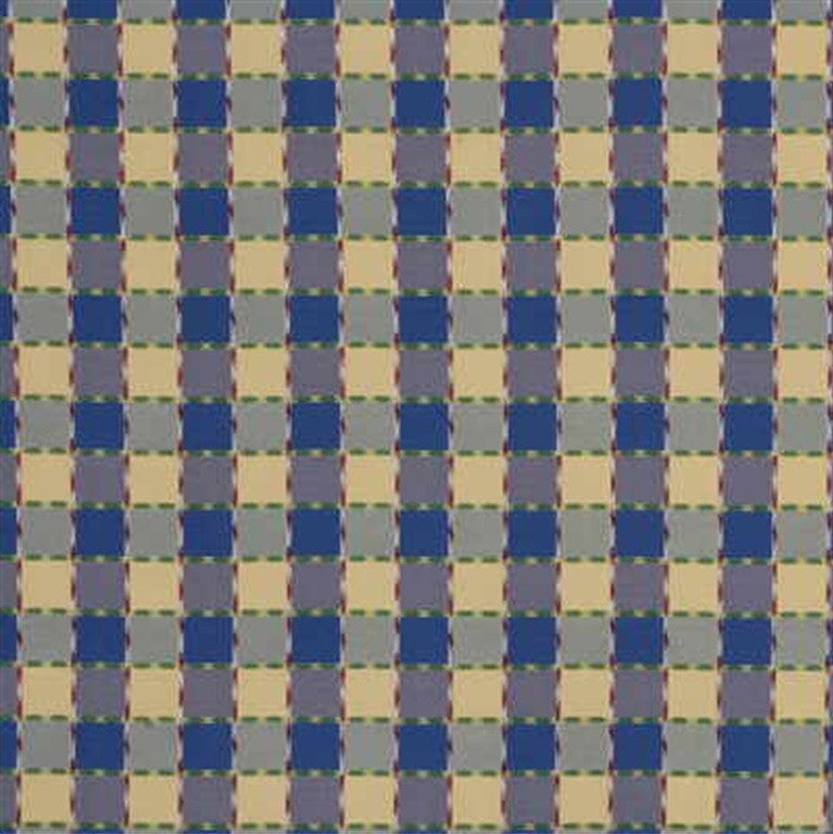 Lee Jofa Fabric 2005128.54 Penrith Check Sun/Navy