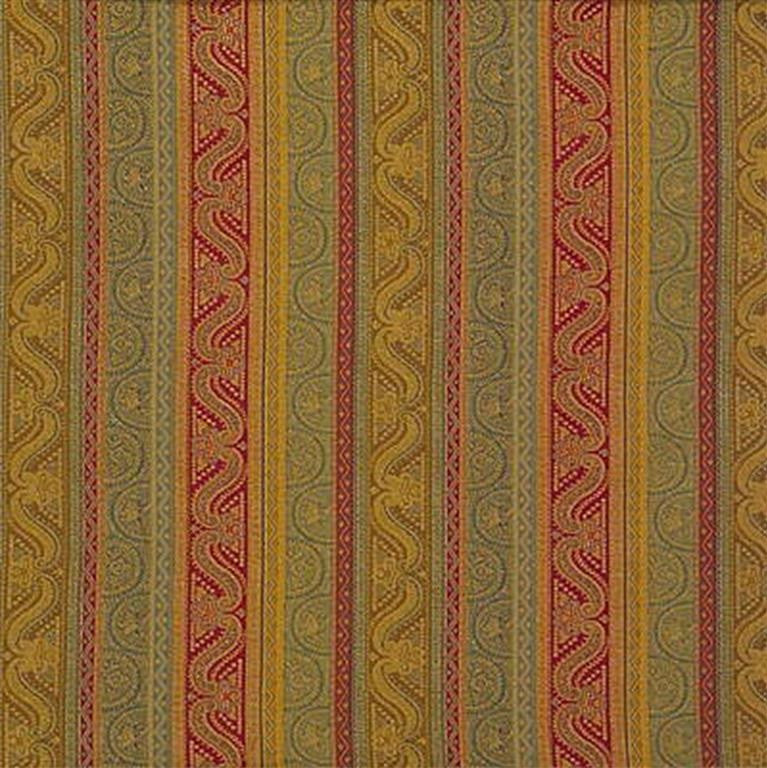 Lee Jofa Fabric 2005159.4 Copt Howe Stripe Gilt