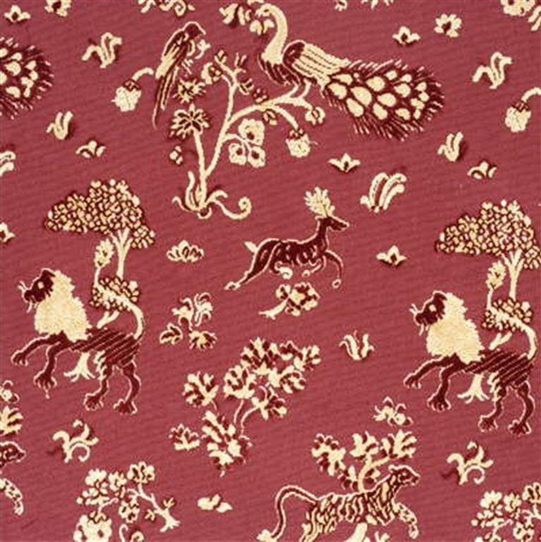 Lee Jofa Fabric 2005211.9 Forest Fables Poppy