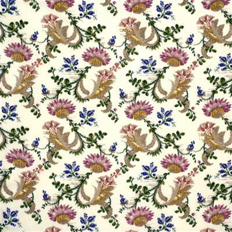 Lee Jofa Fabric 2006161.116 La Reine Silk Cream