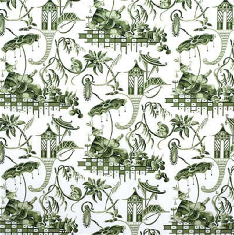 Lee Jofa Fabric 2007109.30 L'orient Green