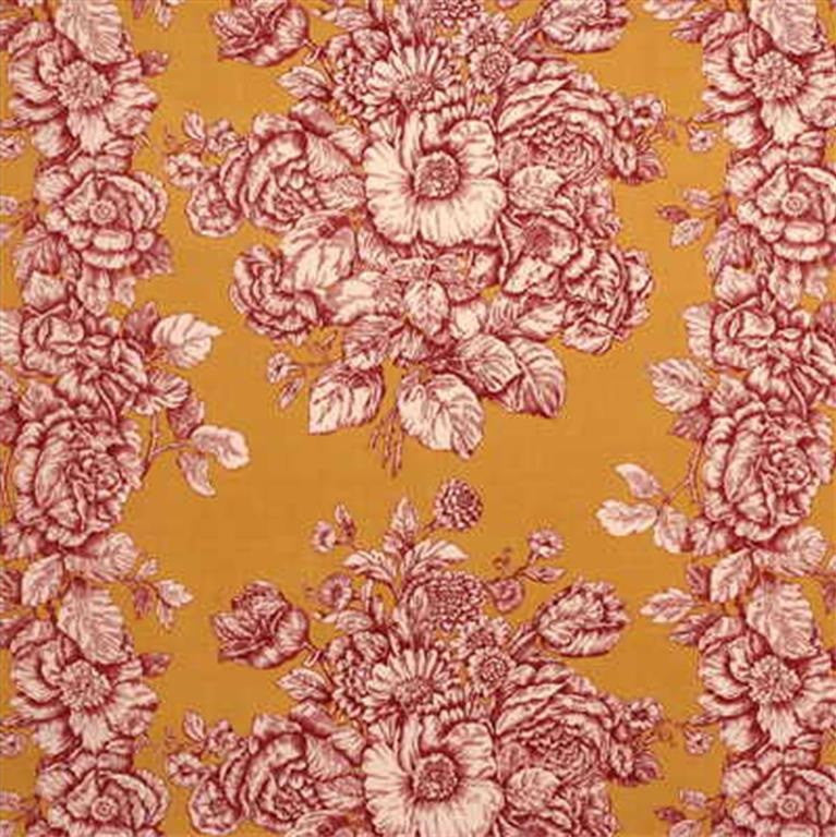 Lee Jofa Fabric 2007126.419 Bellarosa Saffron