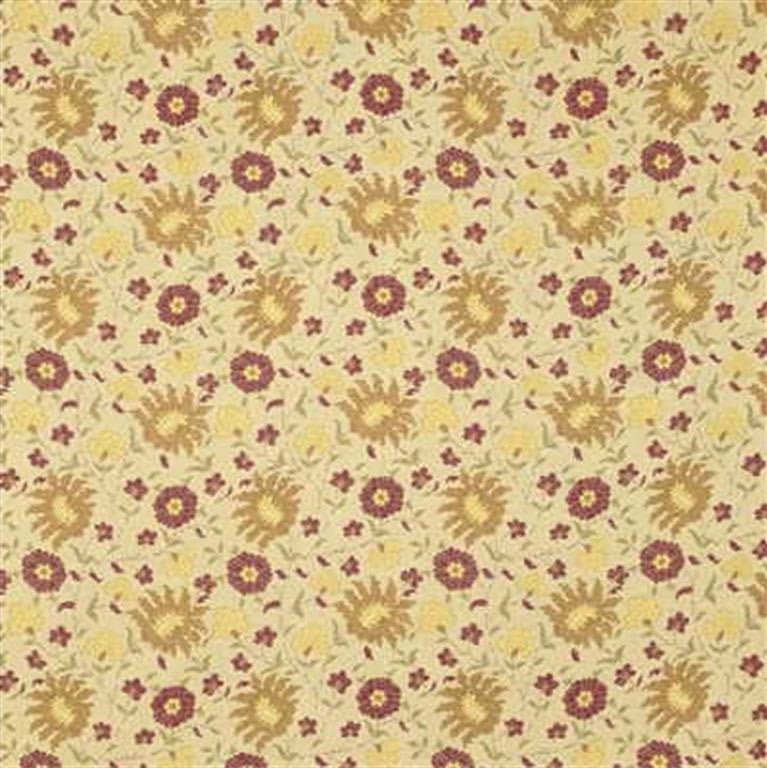 Lee Jofa Fabric 2008108.40 Pretoria Lampas Ochre