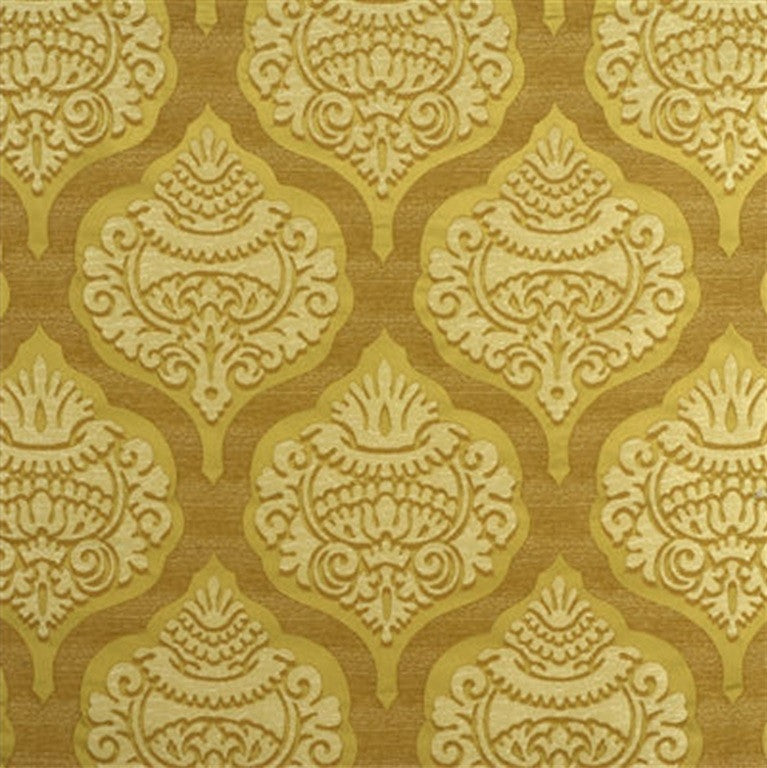 Lee Jofa Fabric 2008161.4 Ashton Damask Gilt