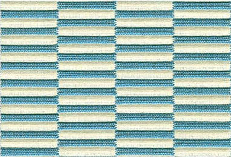 Lee Jofa Fabric 2008168.15 Stix Aegean/Ivory