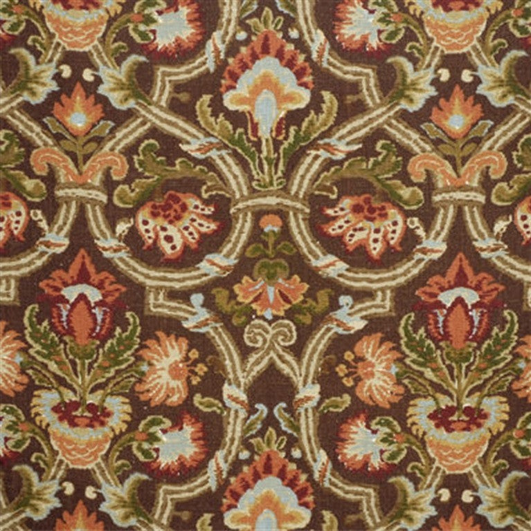 Lee Jofa Fabric 2008174.622 New Sevilla Chocolate