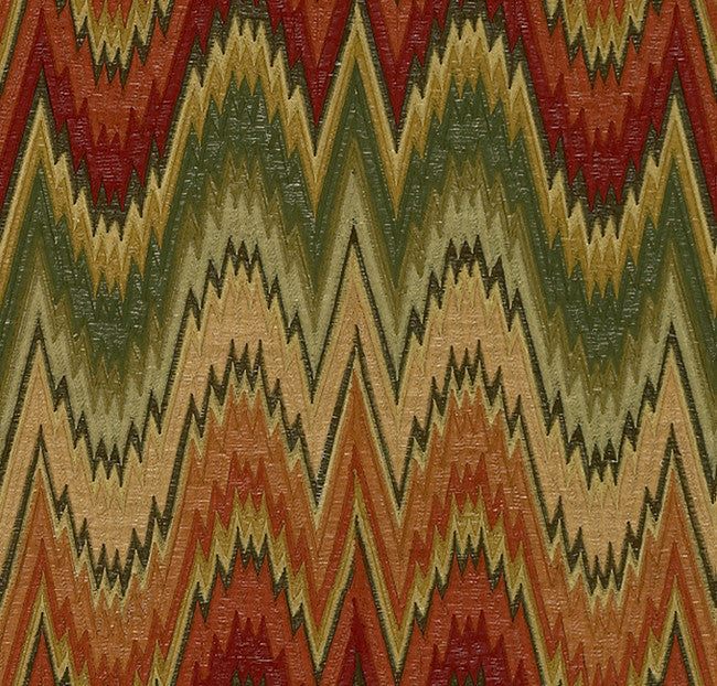 Lee Jofa Fabric 2008175.934 Karsa Flamestitch Fall