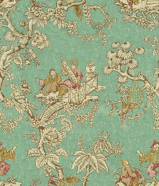 Lee Jofa Fabric 2008179.13 Serenade Turquoise