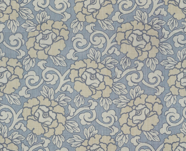 Lee Jofa Fabric 2009124.550 Thai Lotus Blue