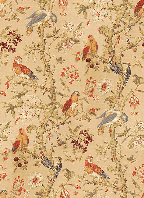 Lee Jofa Fabric 2010130.245 Somerfield Rust/Indigo