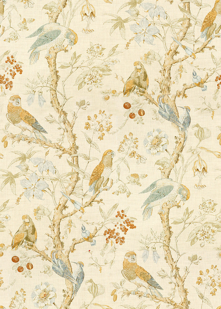 Lee Jofa Fabric 2010130.415 Somerfield Gold/Lake