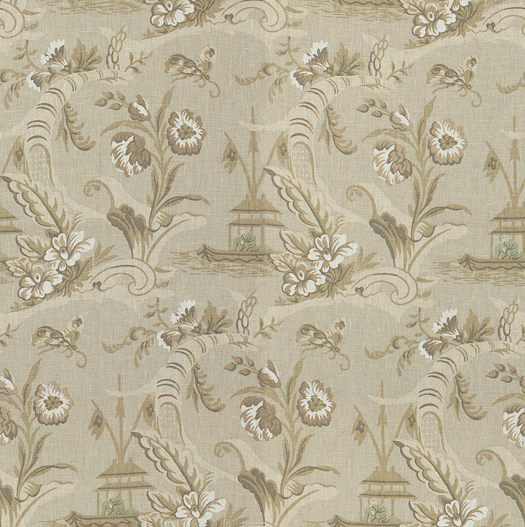 Lee Jofa Fabric 2010132.116 Fantaisie Chinoise Linen
