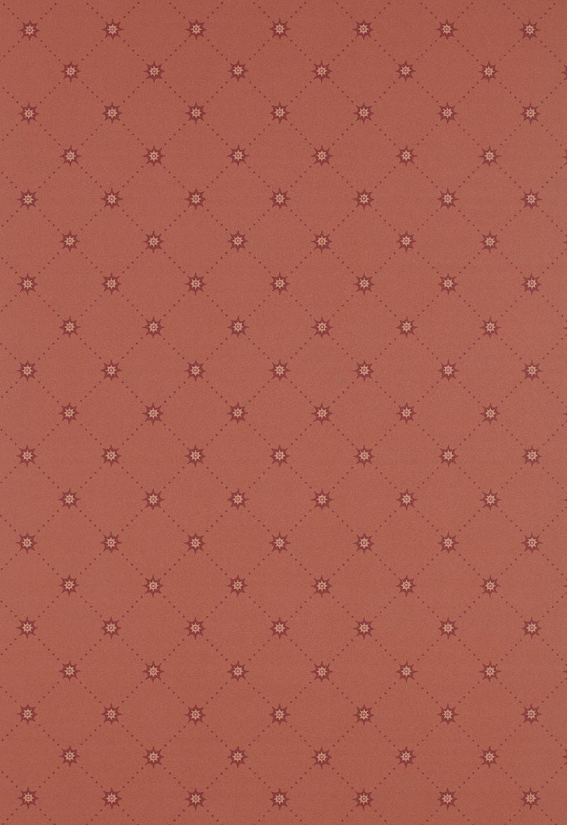 FSchumacher Wallpaper 203614 Cooper Star Red