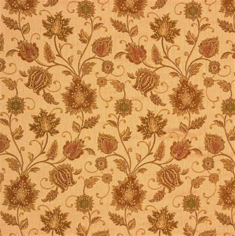 Kravet Couture Fabric 22030.16 Hollace Chenille Floral Apricot