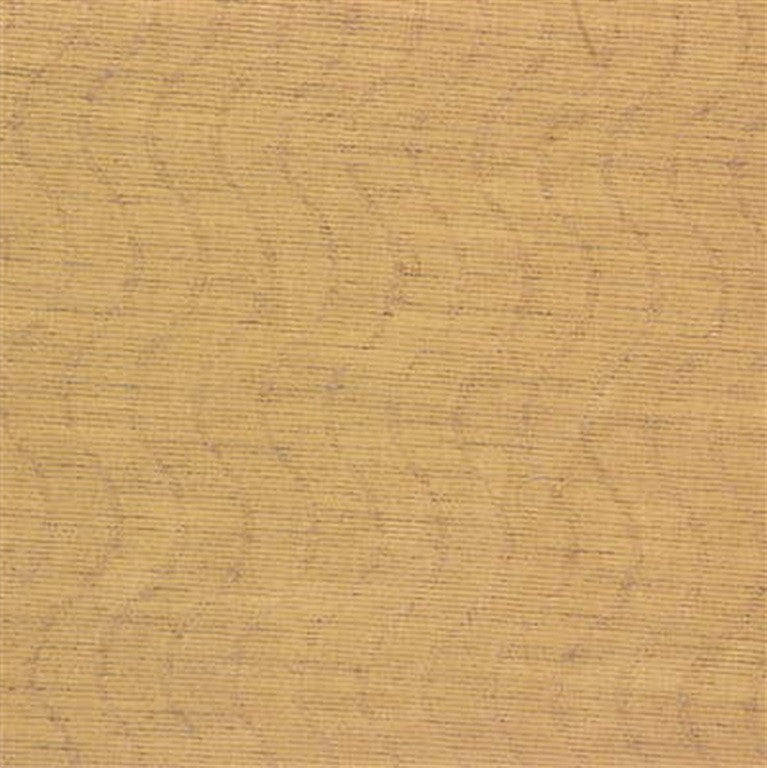 Groundworks Fabric 2222-GWF.4 The Waves Sheer Gold