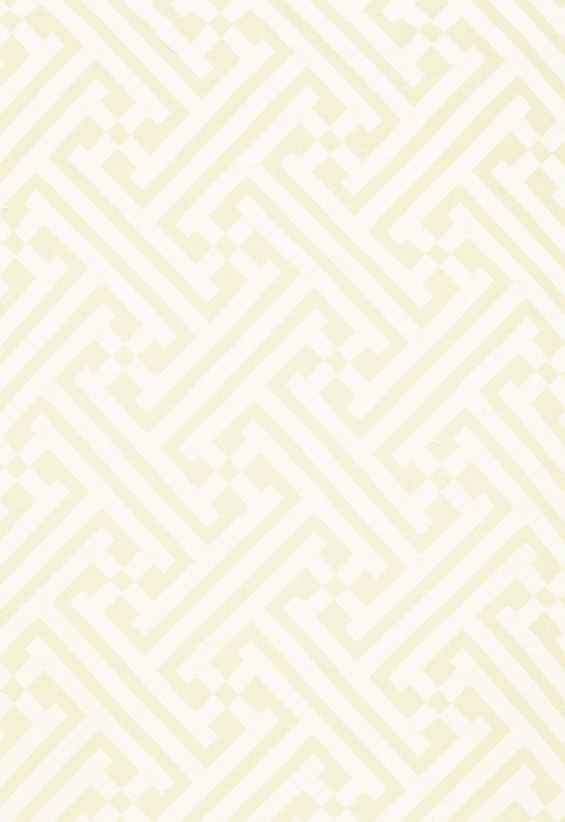 FSchumacher Fabric 2611900 Dhari Cutwork White Natural