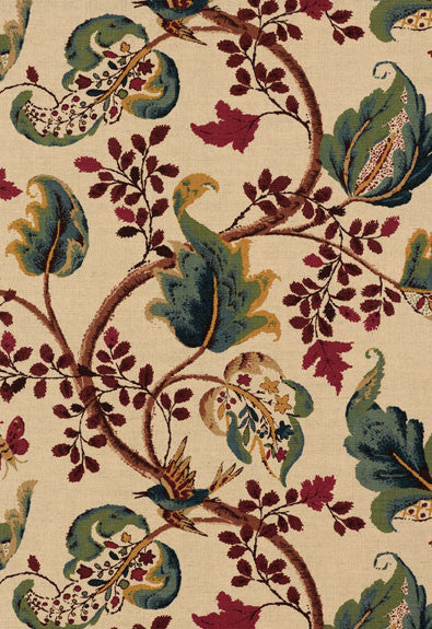FSchumacher Fabric 2639642 Fox Hollow Document Natural