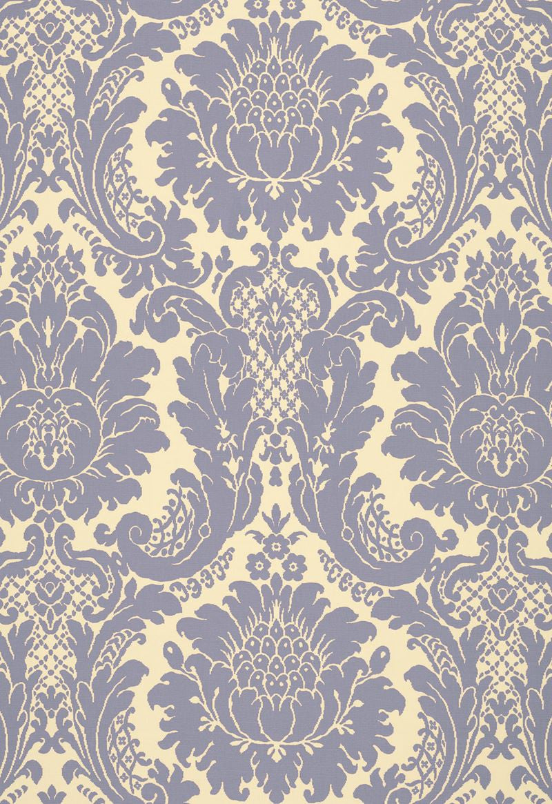 FSchumacher Fabric 2643543 Harmon Manor II Blue