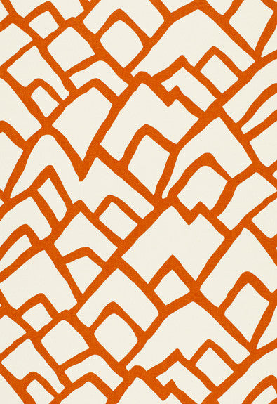 FSchumacher Fabric 2644331 Zimba Orange