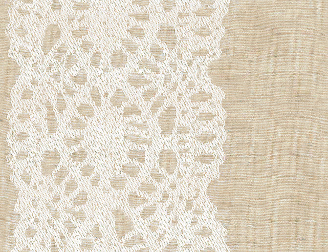 FSchumacher Fabric 2644441 Lace Lisere Linen