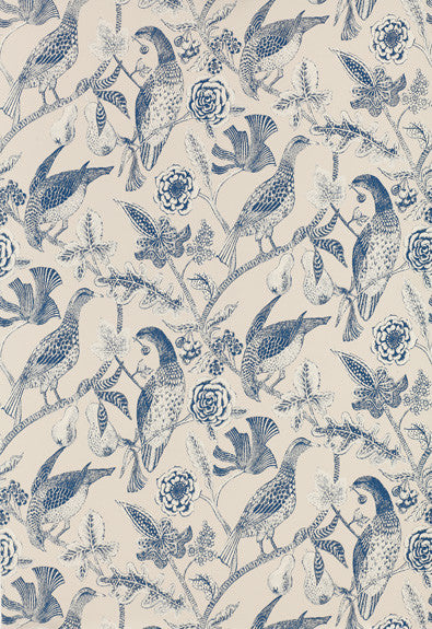 FSchumacher Wallpaper 2700201 Katmandu Navy