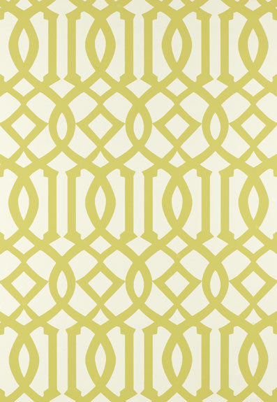 FSchumacher Wallpaper 2707213 Imperial Trellis Citrine
