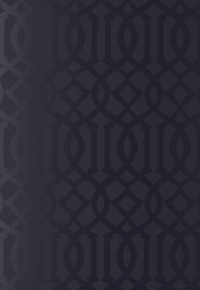 FSchumacher Wallpaper 2707215 Imperial Trellis Onyx Gloss