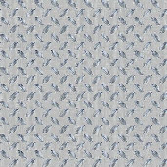 FSchumacher Fabric 3255064 Jacquard Leaf Marine