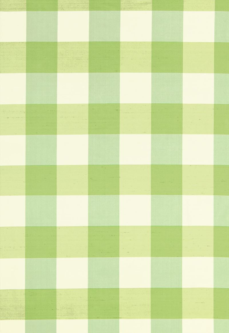 FSchumacher Fabric 3455002 Montgomery Silk Plaid Parrot