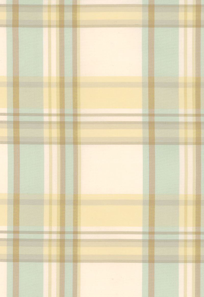FSchumacher Fabric 3457000 Birmingham Silk Plaid Wheat