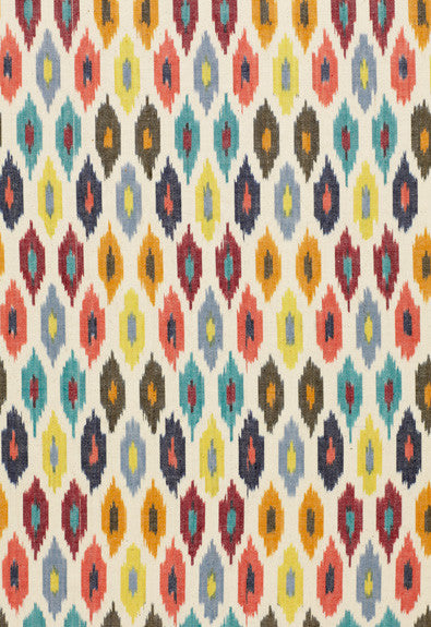 FSchumacher Fabric 3471000 Sunara Ikat Confetti