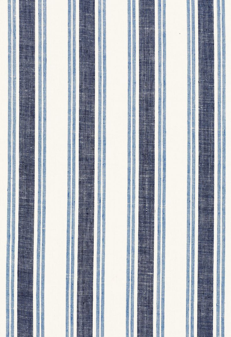 FSchumacher Fabric 3485003 Leah Linen Stripe Sail