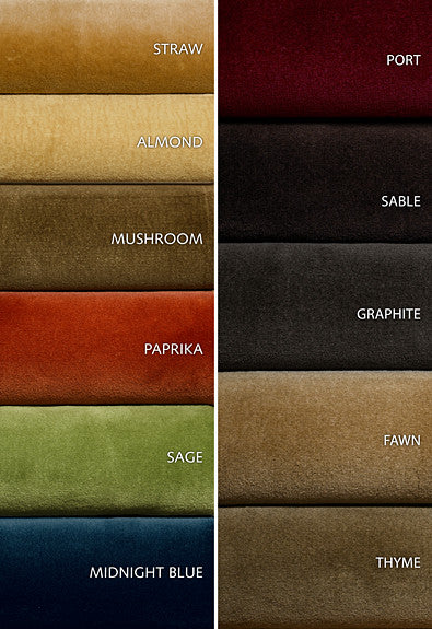 FSchumacher Fabric 43424 Cotton Club Velvet Sage