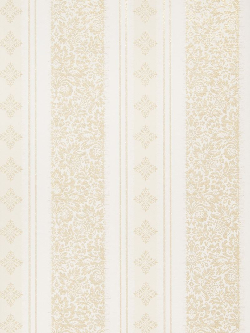 Fabricut Wallpaper 4646901 Lauren Ivory Gold