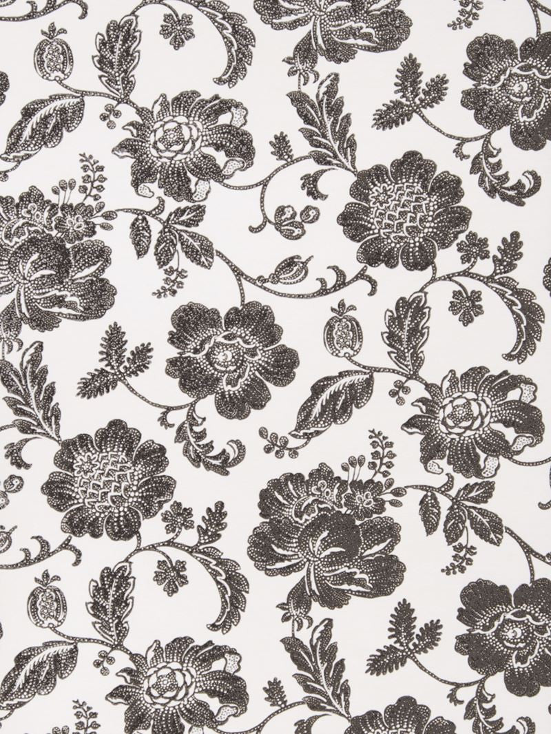 Fabricut Wallpaper 4648304 Greta Cream Black