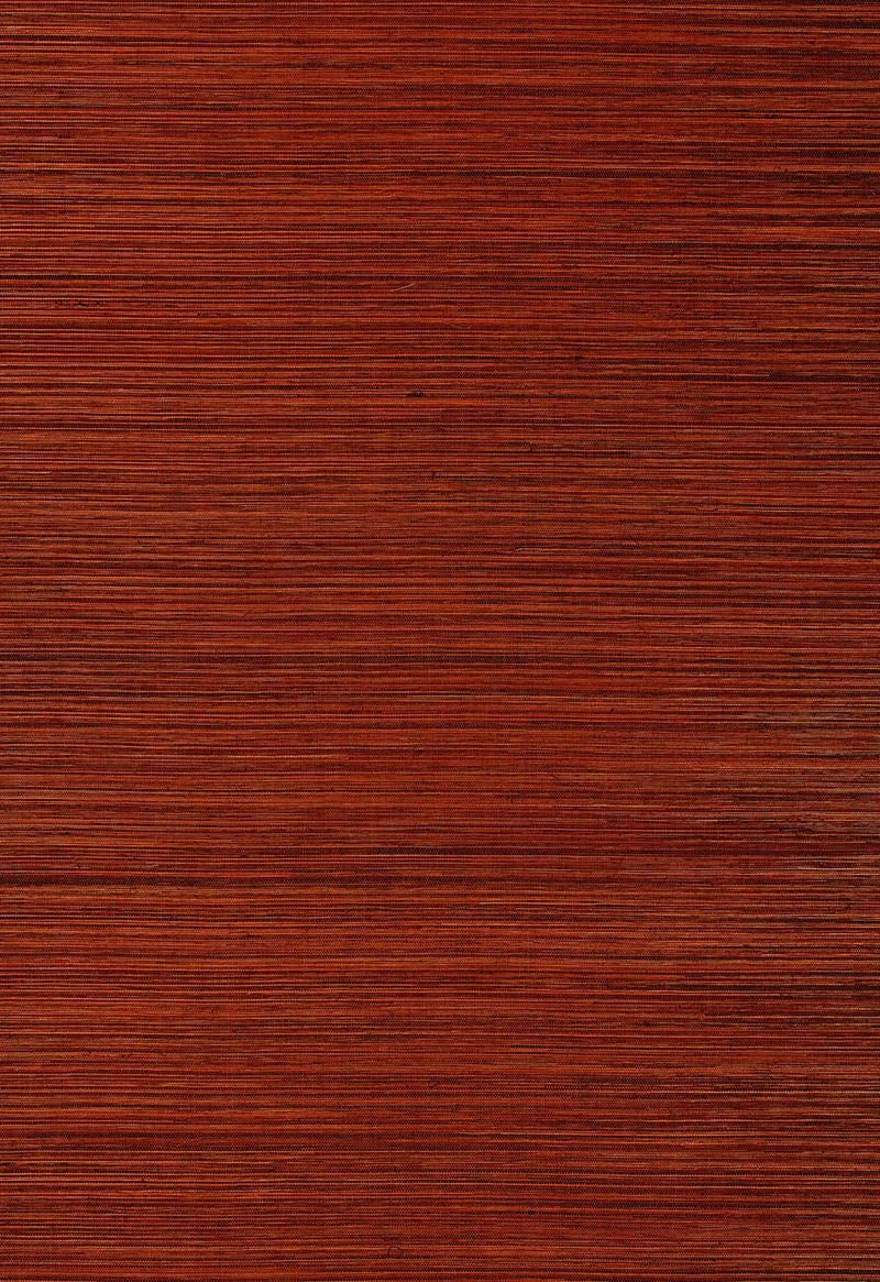 FSchumacher Wallpaper 5000724 Strie Sisal Burnt Orange
