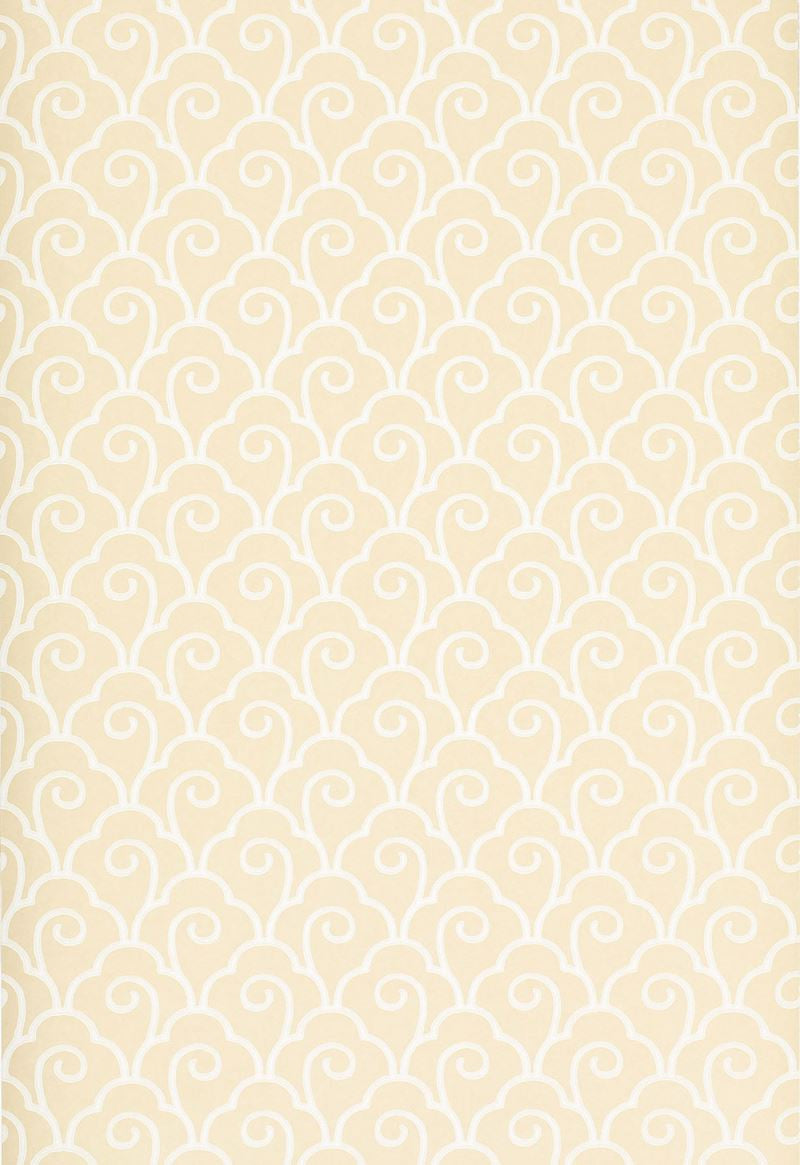 FSchumacher Wallpaper 5001050 Scallop Filigree Cream
