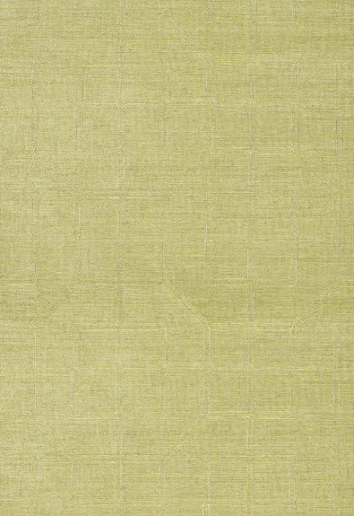 FSchumacher Wallpaper 5003551 Linyi Embroidered Fret Celery