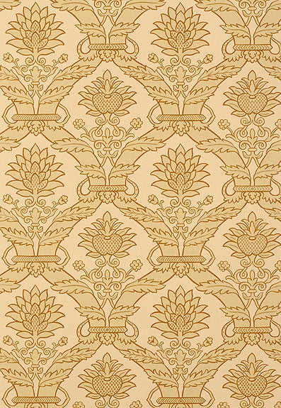 FSchumacher Wallpaper 5003650 Siena Damask Natural