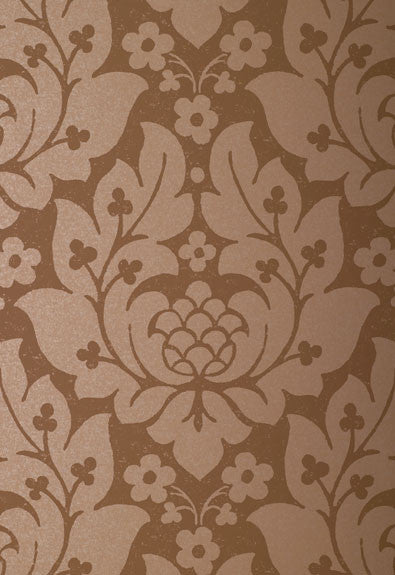 FSchumacher Wallpaper 5003673 Fiore Damask Mocha