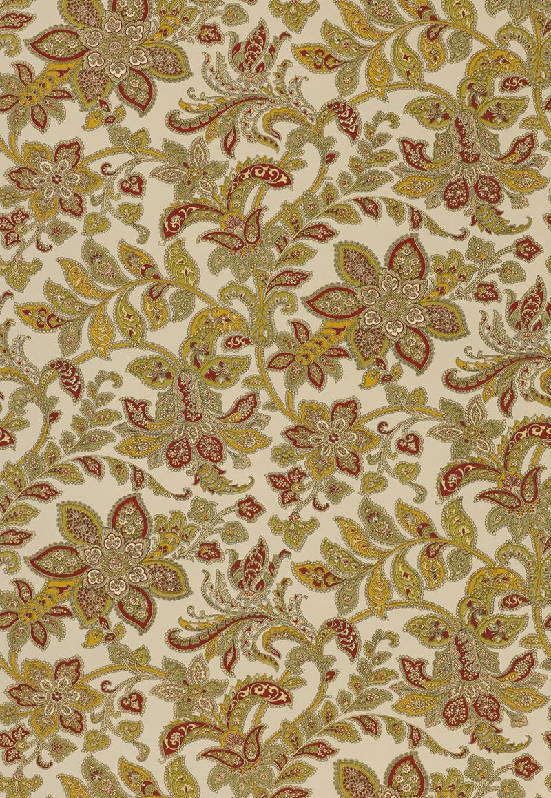 FSchumacher Wallpaper 5004071 Corsini Paisley Patina