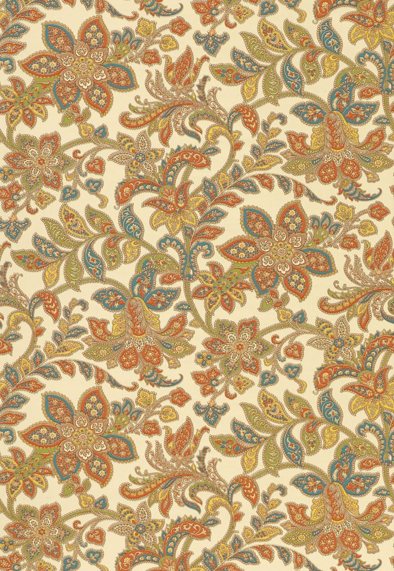 FSchumacher Wallpaper 5004073 Corsini Paisley Linen