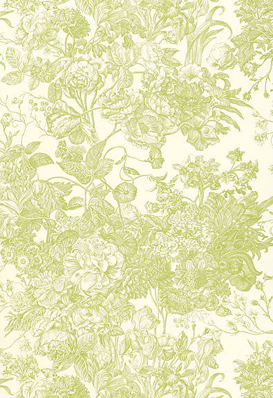 FSchumacher Wallpaper 5004091 Toile Florissante Peridot