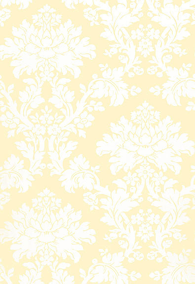 FSchumacher Wallpaper 5004461 Tierni Damask Buttercup