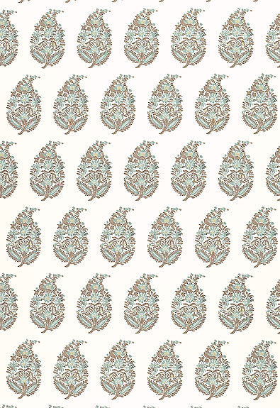 FSchumacher Wallpaper 5004473 Rajasthan Paisley Mineral