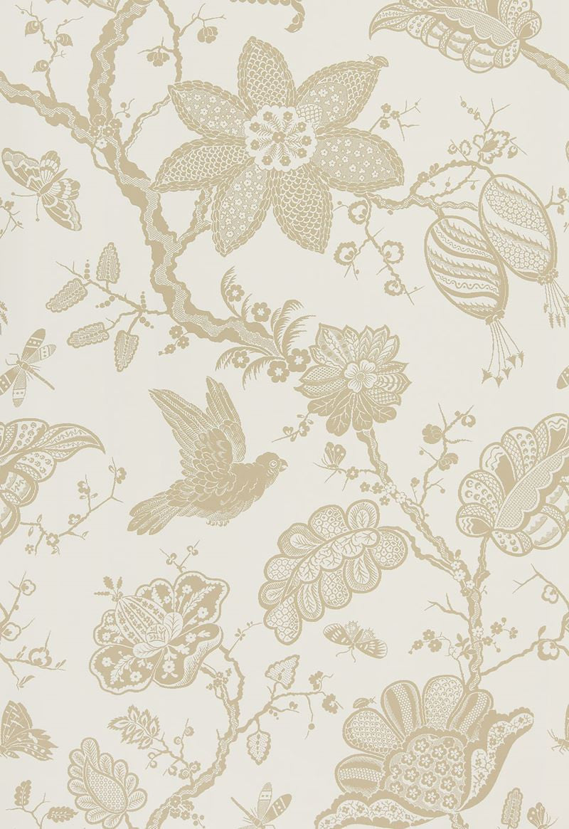 FSchumacher Wallpaper 5005001 Bali Vine Sandstone