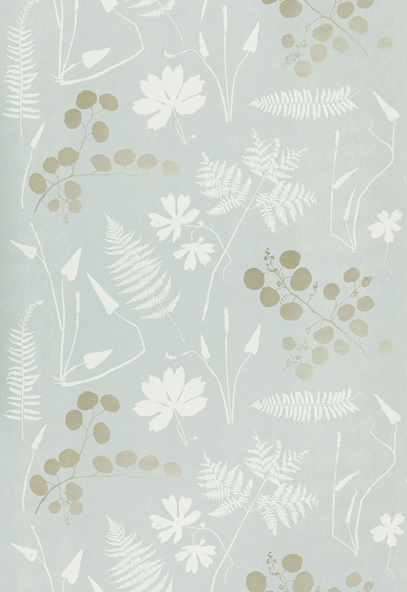 FSchumacher Wallpaper 5005011 Modern Botanical Slate