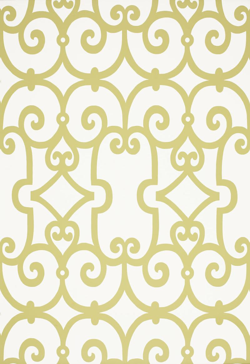 FSchumacher Wallpaper 5005050 Manor Gate Aloe